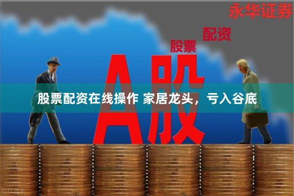 股票配资在线操作 家居龙头，亏入谷底