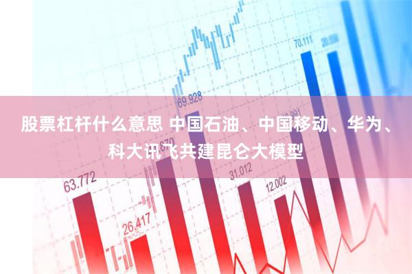 股票杠杆什么意思 中国石油、中国移动、华为、科大讯飞共建昆仑大模型
