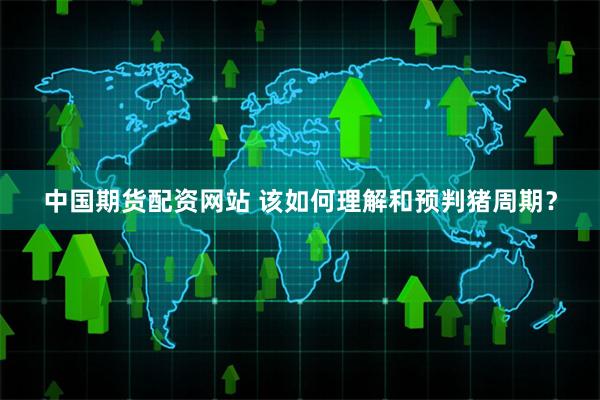 中国期货配资网站 该如何理解和预判猪周期？