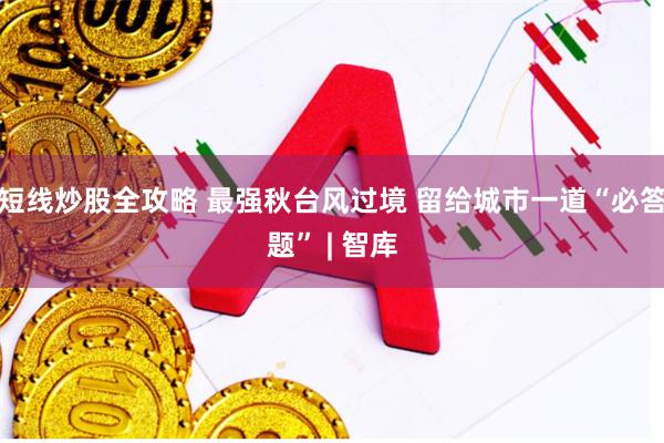 短线炒股全攻略 最强秋台风过境 留给城市一道“必答题” | 智库