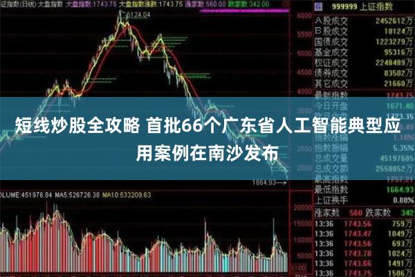 短线炒股全攻略 首批66个广东省人工智能典型应用案例在南沙发布