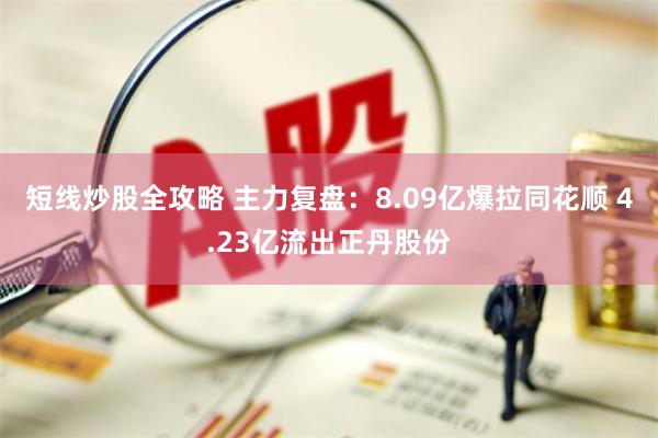 短线炒股全攻略 主力复盘：8.09亿爆拉同花顺 4.23亿流出正丹股份
