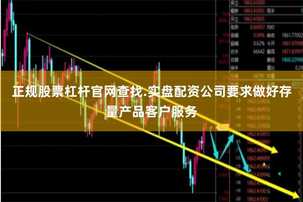 正规股票杠杆官网查找.实盘配资公司要求做好存量产品客户服务